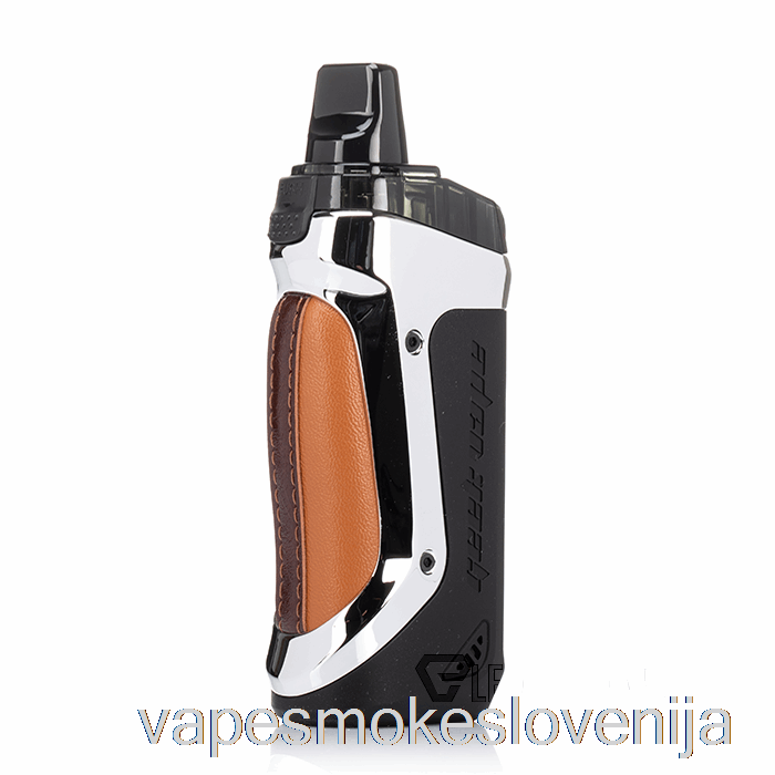 Vape Petrol Geek Vape Aegis Boost 40w Pod Mod Kit Luxury Edition - Srebrna